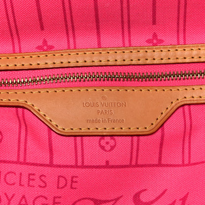 Louis Vuitton Monogram Roses Neverfull MM 6 of 14