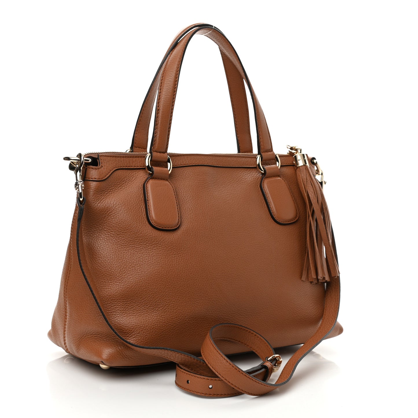 Cellarius Calfskin Small Soho Top Handle Satchel Dusty Blush
