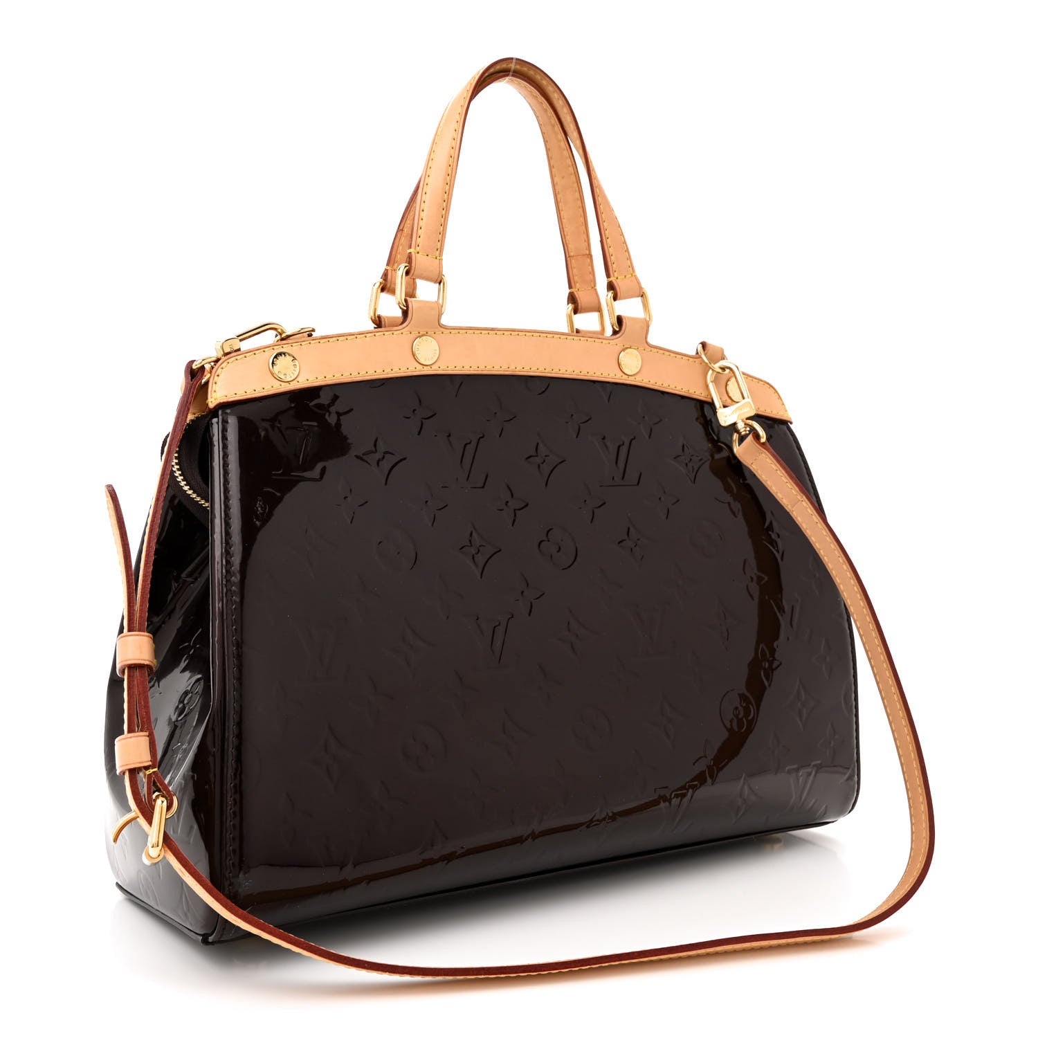 Louis Vuitton Vernis Brea MM Amarante 3 of 13