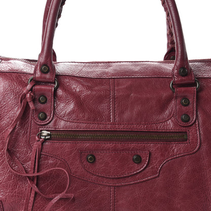 Balenciaga Agneau Classic Hardware Work Cassis 10 of 10