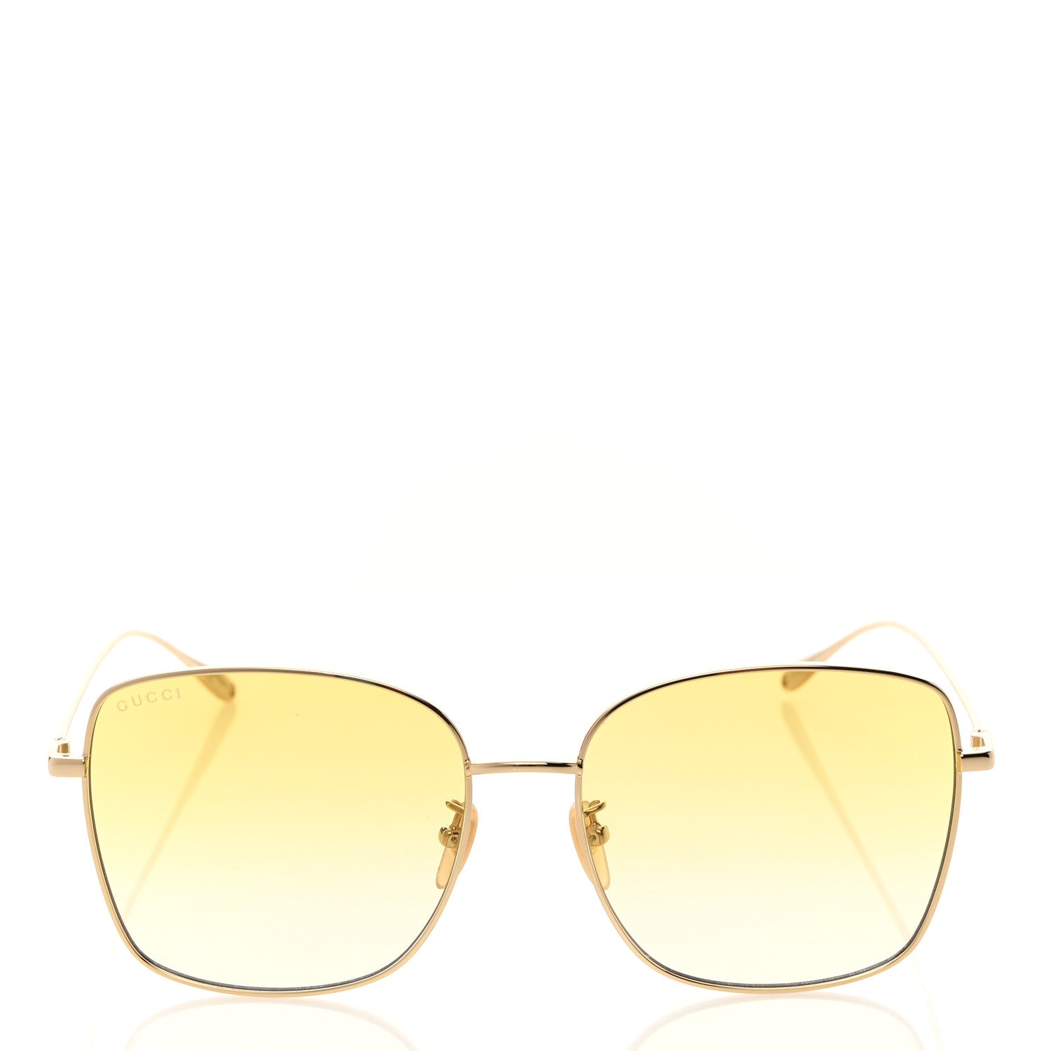 Gucci Metal Round Frame Sunglasses GG1030SK Gold 3 of 8