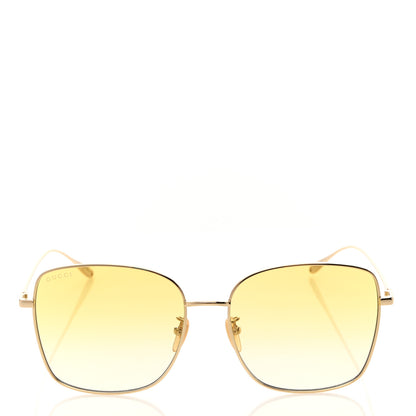 Gucci Metal Round Frame Sunglasses GG1030SK Gold 3 of 8