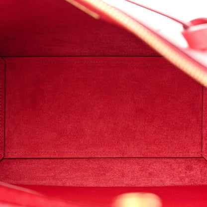 Celine Baby Grained Calfskin Micro Belt Bag Coquelicot 5 of 11