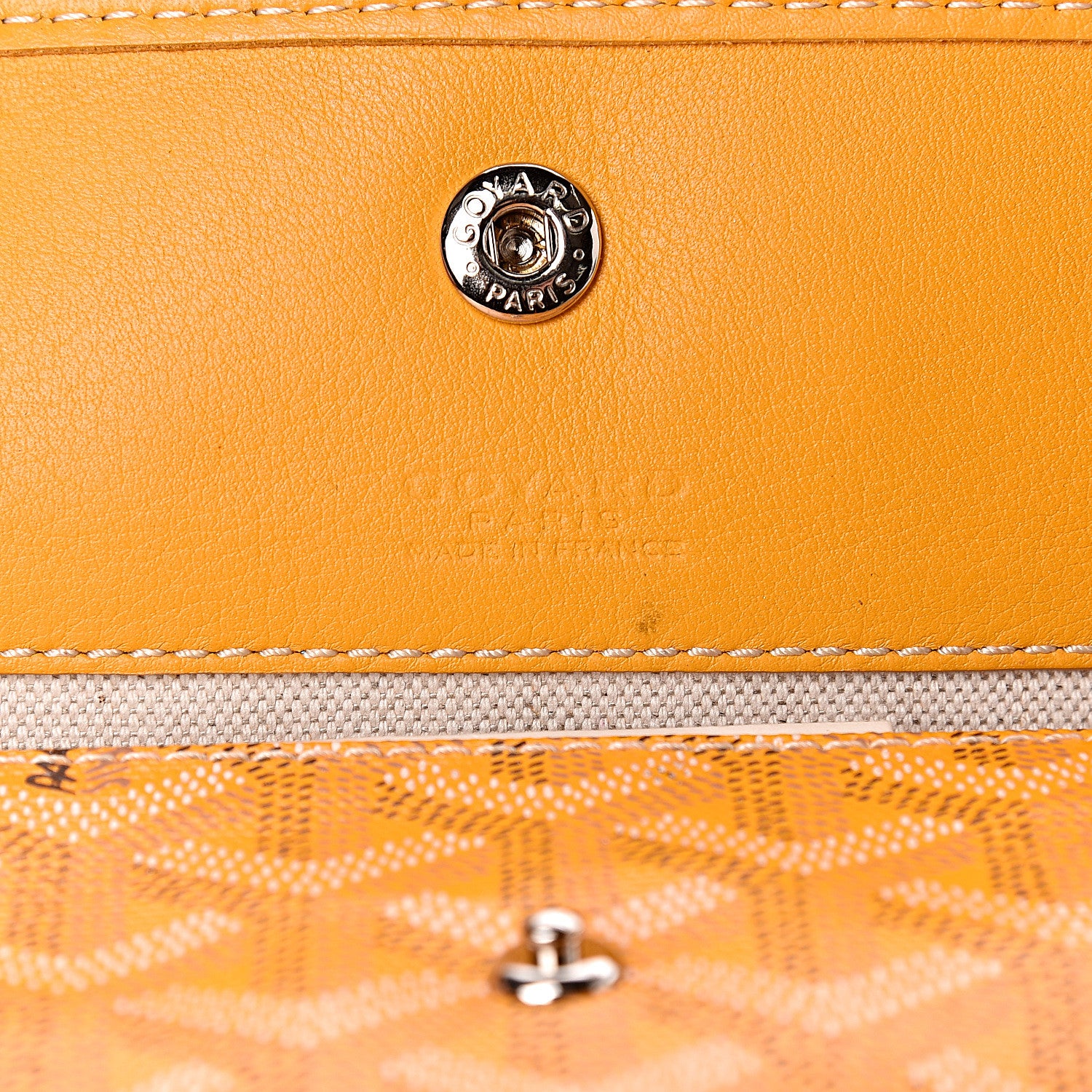 Goyard Goyardine Saint Louis GM Yellow 7 of 14