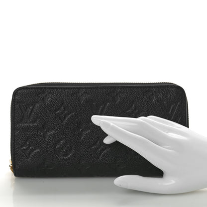 Louis Vuitton Empreinte Zippy Wallet Black 2 of 7