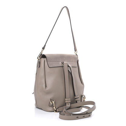 Chloe Suede Calfskin Medium Faye Backpack Motty Grey 3 of 11