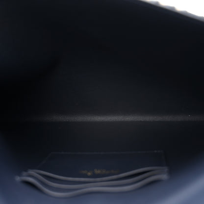Christian Dior Oblique 30 Montaigne Avenue Pouch With Flap Blue 5 of 8