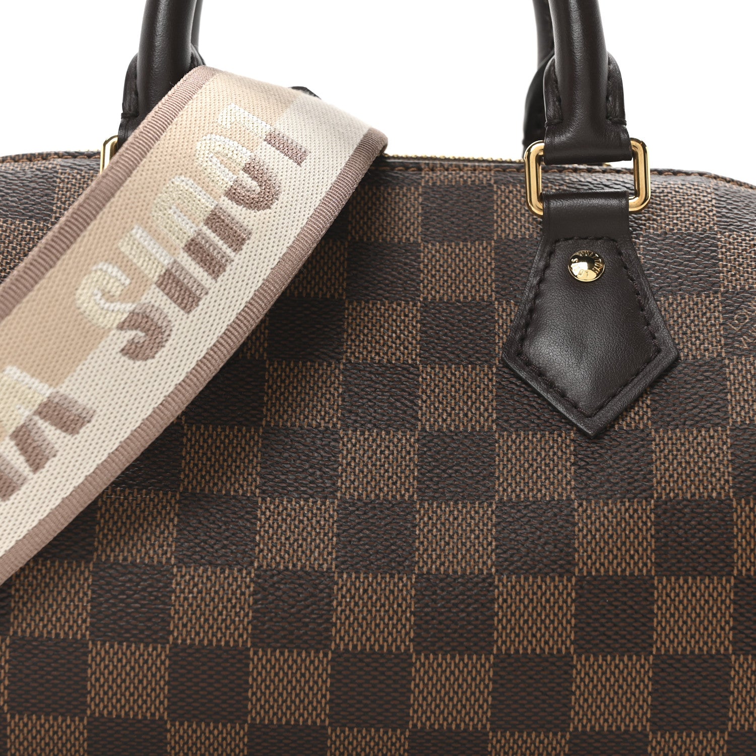 Louis Vuitton Damier Ebene Speedy Bandouliere 20 7 of 9