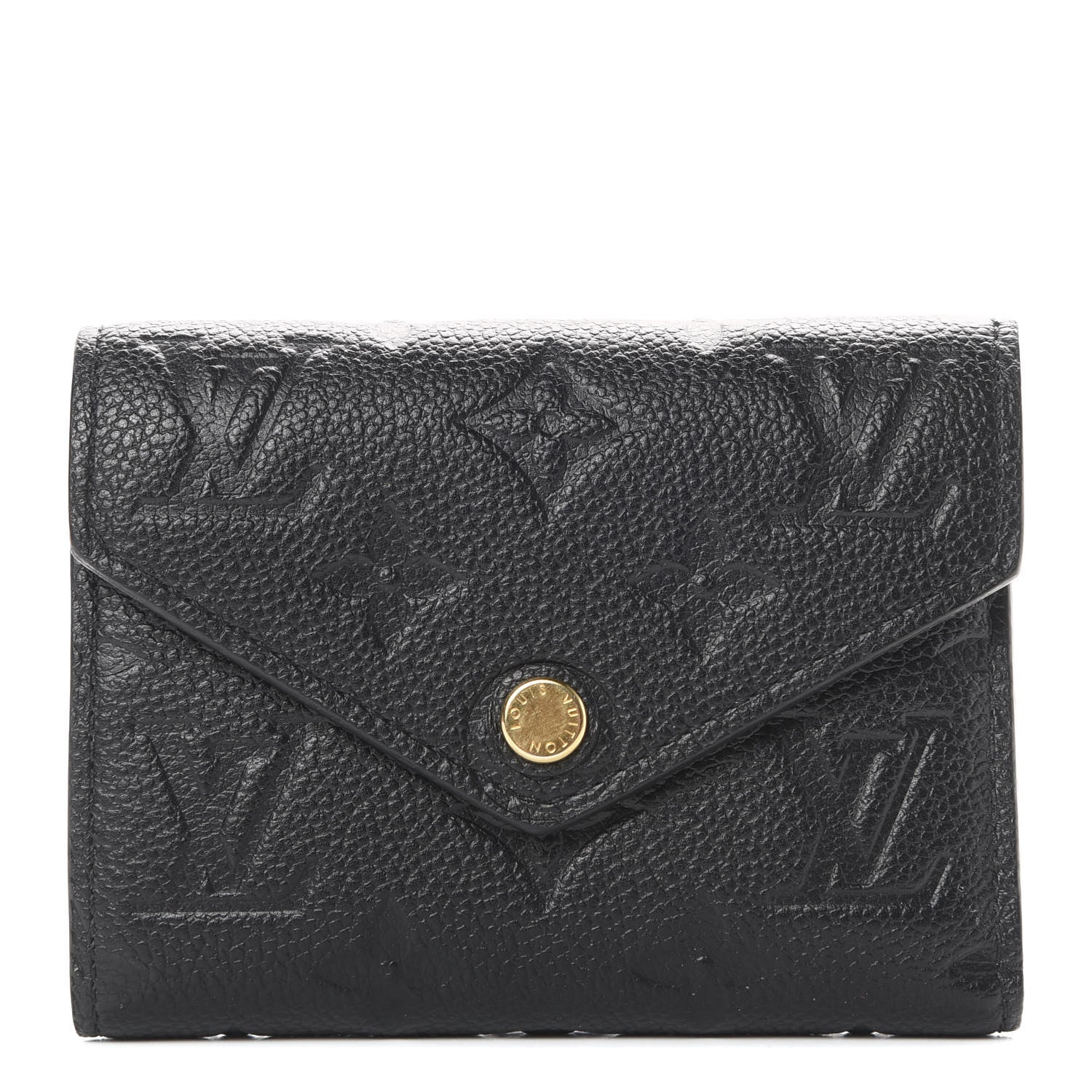 Louis Vuitton Empreinte Victorine Wallet Black 1 of 9