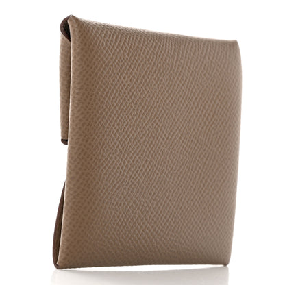 Hermes Epsom Bastia Coin Purse Etoupe 3 of 8