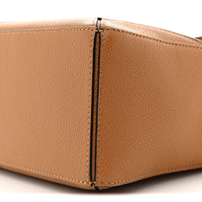 Loewe Grained Calfskin Small Puzzle Bag Tan 10 of 11