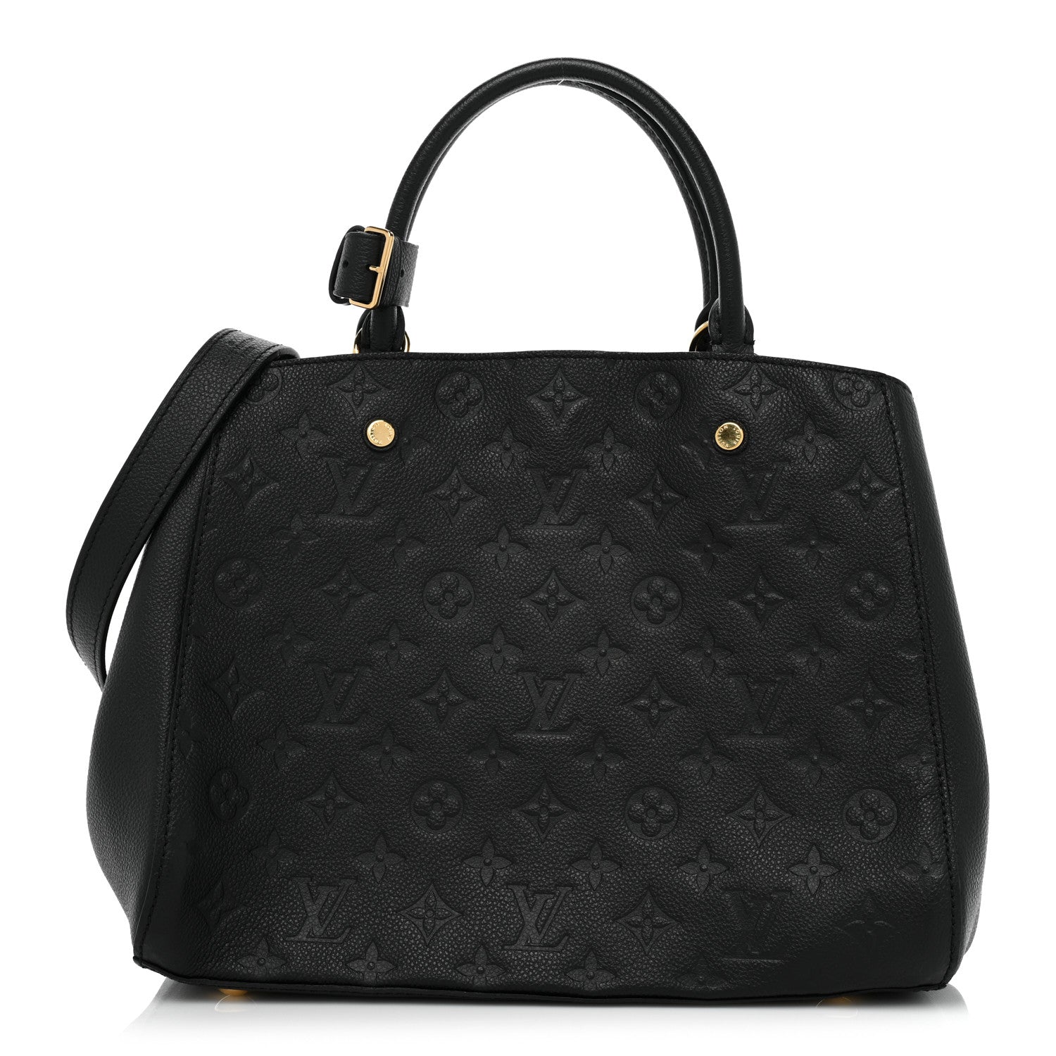 Louis Vuitton Empreinte Montaigne MM Black 1 of 9