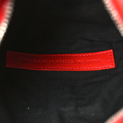 Balenciaga Agneau Arena Le Cagole Shoulder Bag XS Tomato Red 7 of 9
