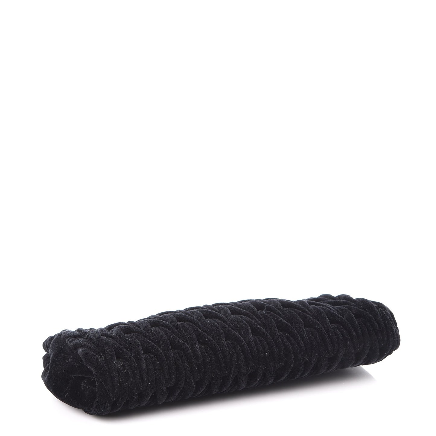 Velluto Matelasse Clutch Black