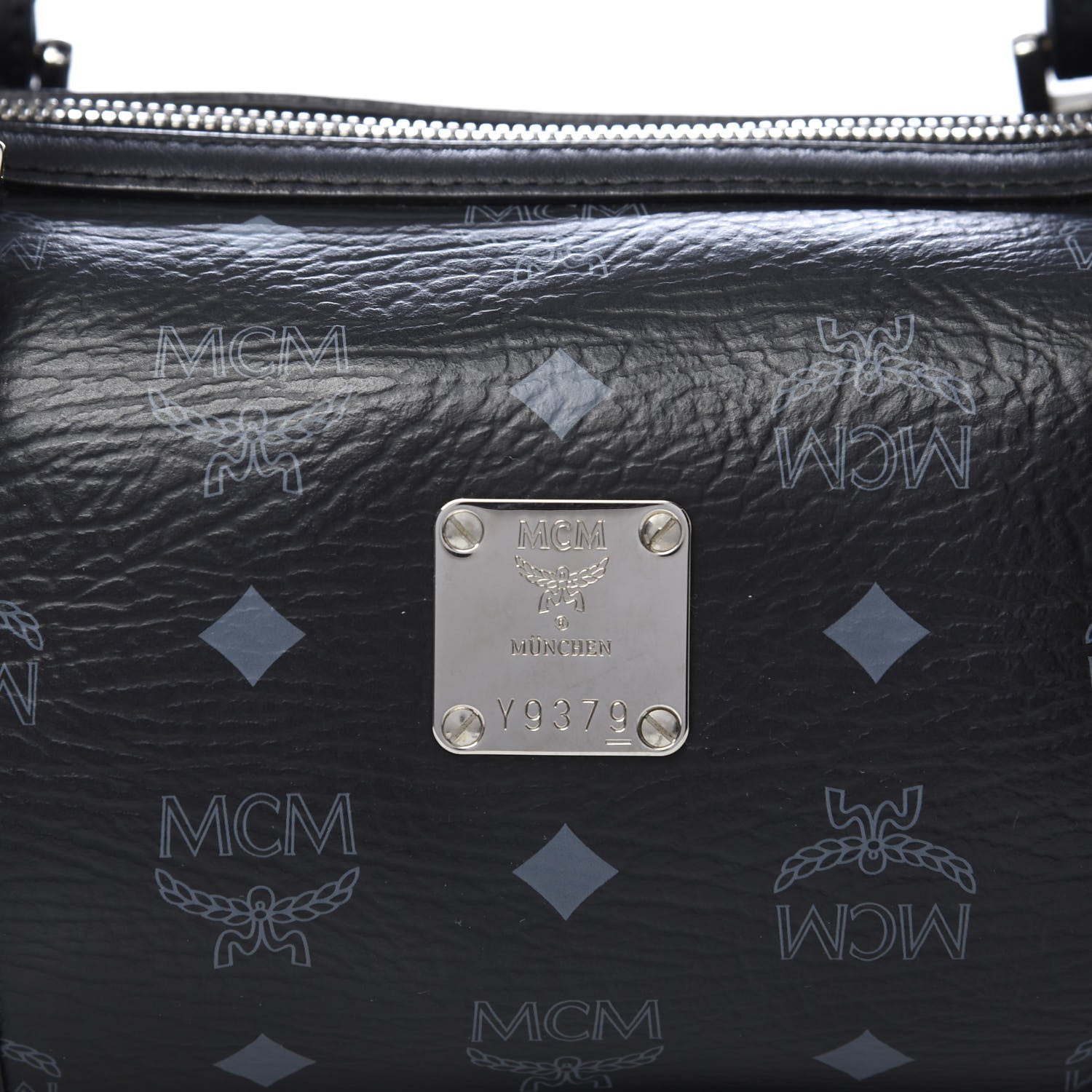 MCM Visetos Essential Barrel Bag Black 11 of 11