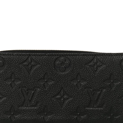 Louis Vuitton Empreinte Clemence Wallet Black 7 of 12