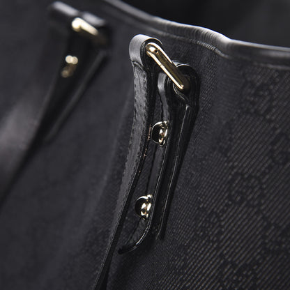 Gucci Monogram Large Jolicoeur Tote Black 17 of 19