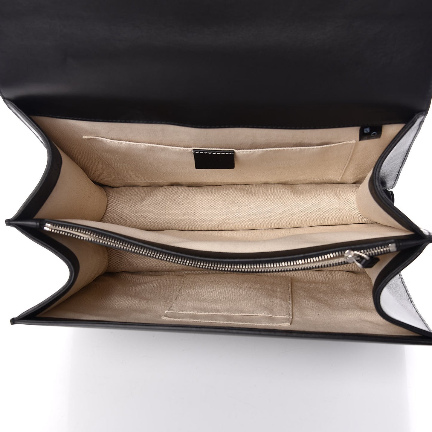 Moon Calfskin Web Crystal Flowers Large Dionysus Bamboo Top Handle Bag Black Multicolor
