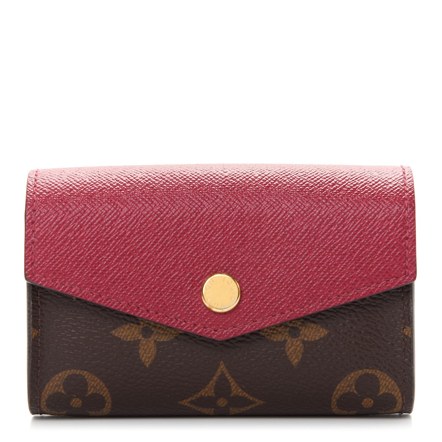 Monogram Sarah Multicartes Fuchsia