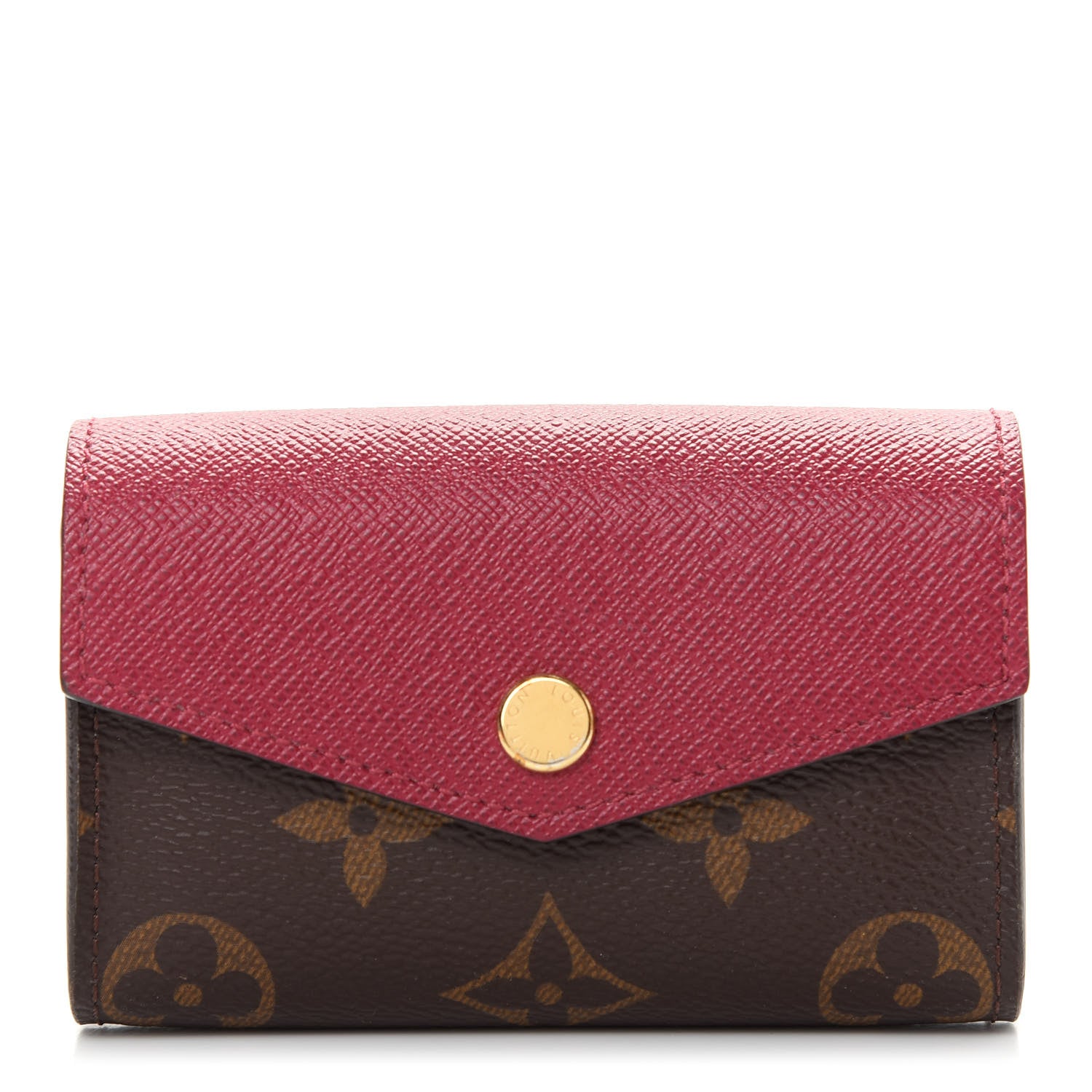 Louis Vuitton Monogram Sarah Multicartes Fuchsia 1 of 8