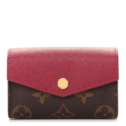 Louis Vuitton Monogram Sarah Multicartes Fuchsia 1 of 8