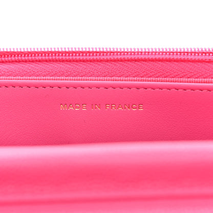 Chanel Caviar Quilted Wallet On Chain WOC Rose 7 of 12