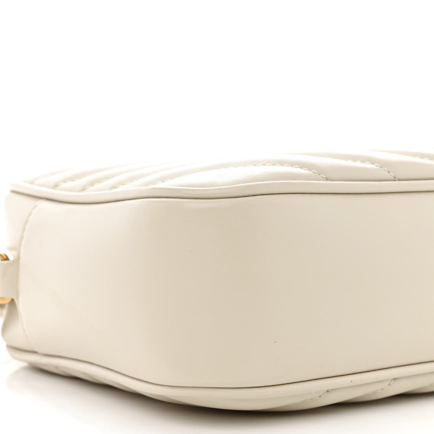 Saint Laurent Calfskin Matelasse Monogram Lou Camera Bag Crema Soft 9 of 11