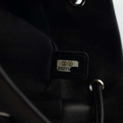 Chanel Lambskin Quilted Large Urban Spirit Backpack Black 7 of 7
