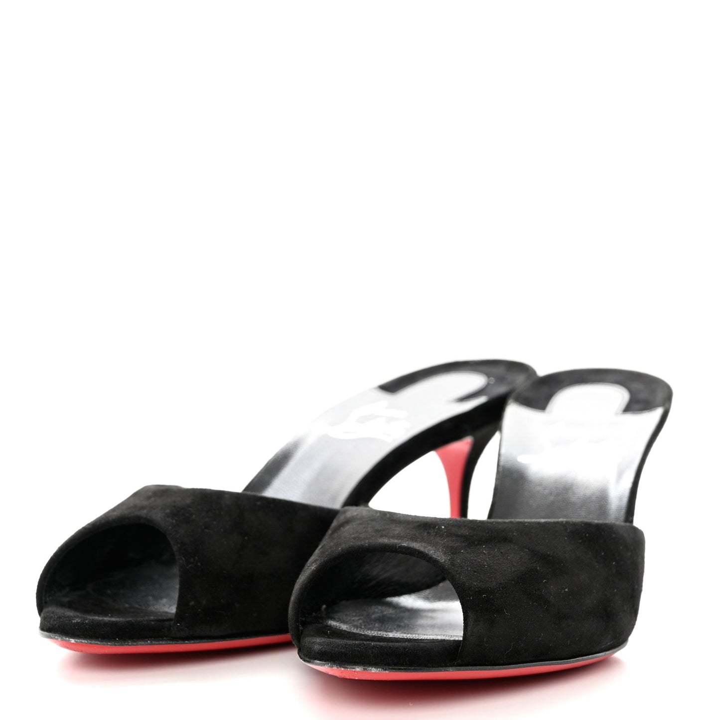 Suede Me Dolly 55 Sandals 38.5 Black