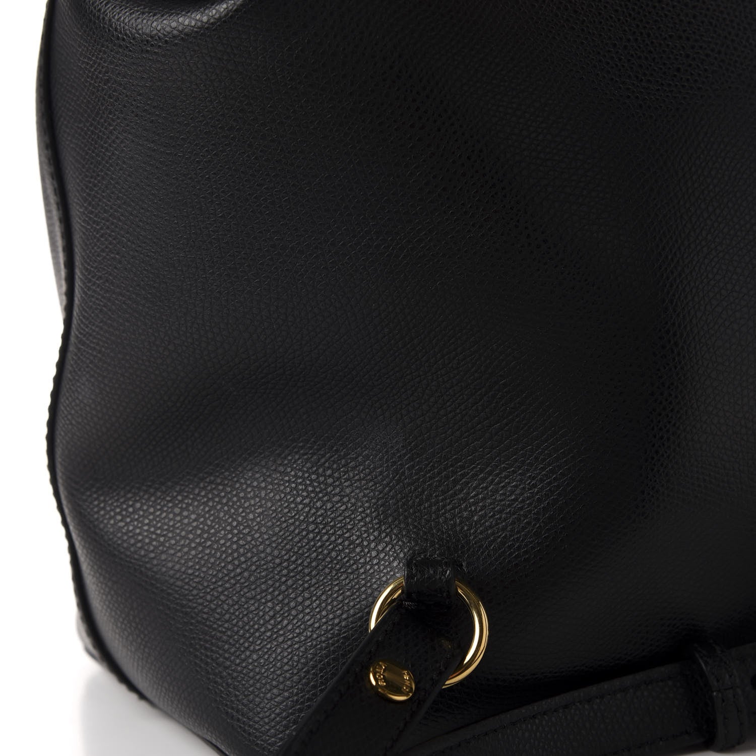 Fendi Vitello Cruise F is Fendi Drawstring Backpack Black 8 of 12