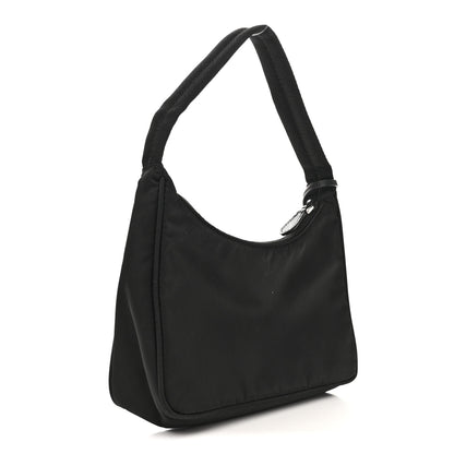 Prada Tessuto Nylon Mini Re-Edition 2000 Bag Black 3 of 14