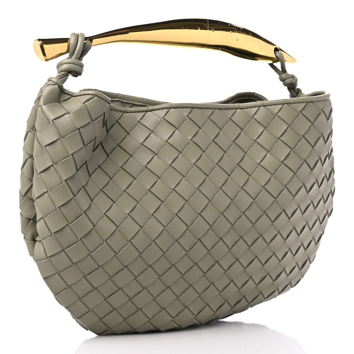 Bottega Veneta Nappa Intrecciato Sardine Bag Travertine 3 of 9