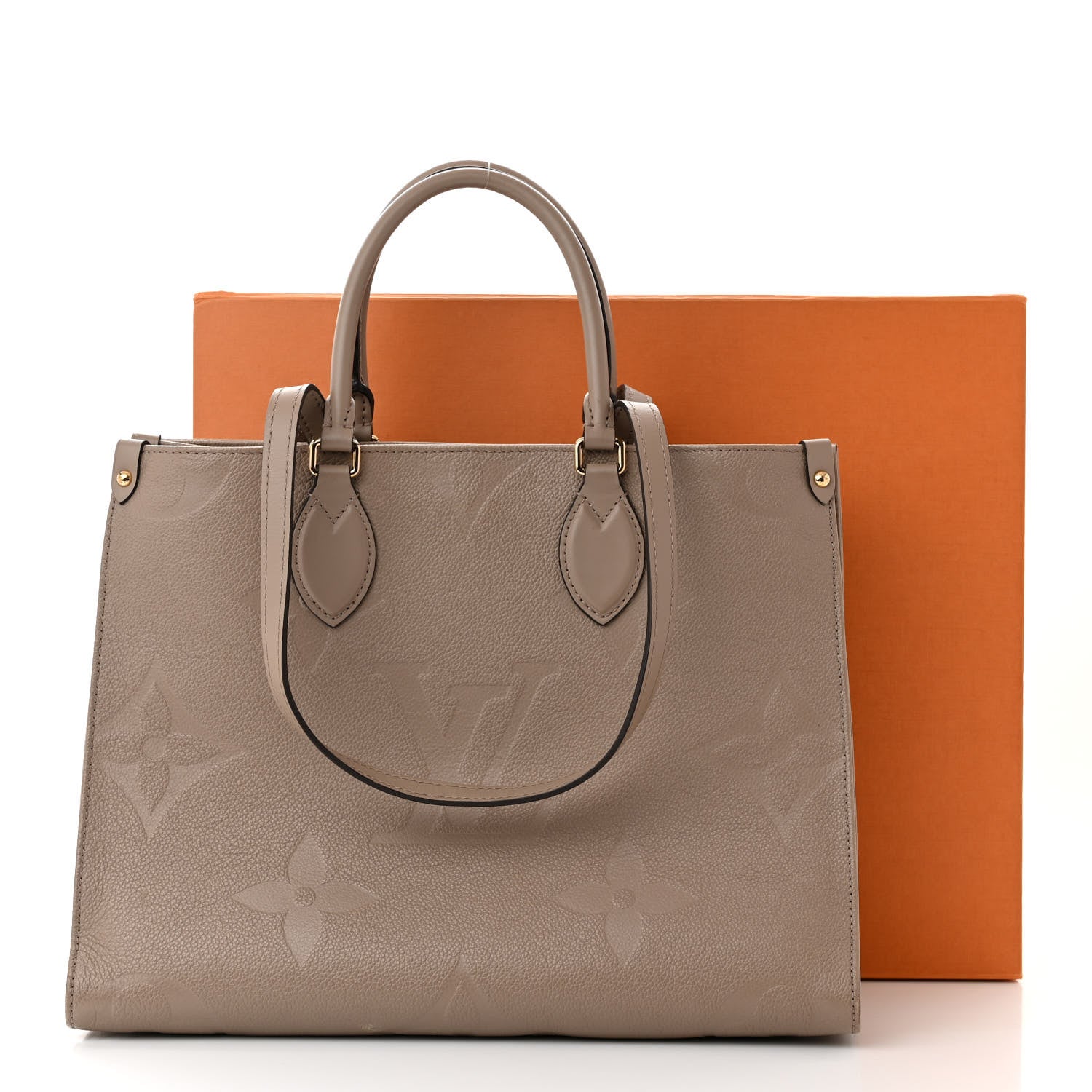 Louis Vuitton Empreinte Monogram Giant Onthego MM Tourterelle 10 of 10