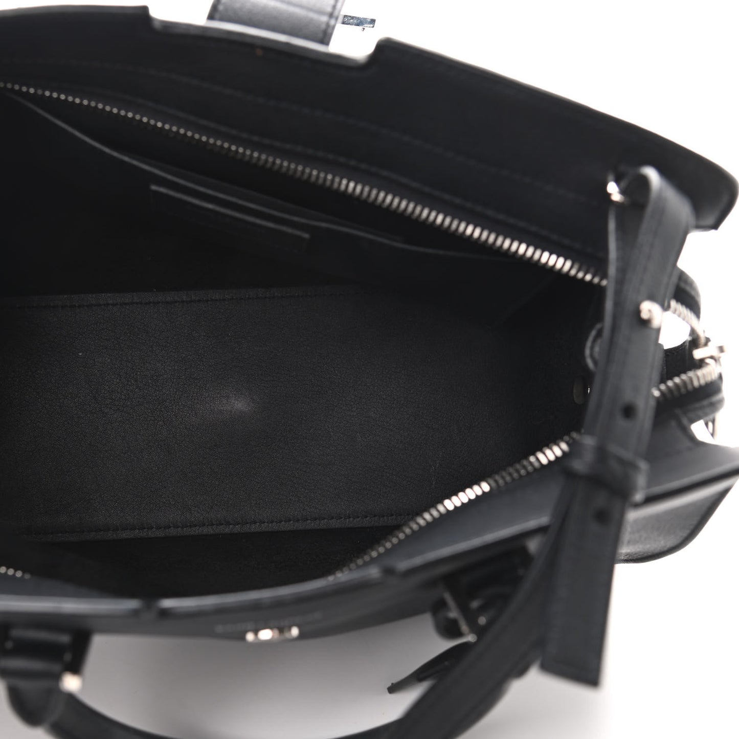 Calfskin Small Classic Y Cabas Black