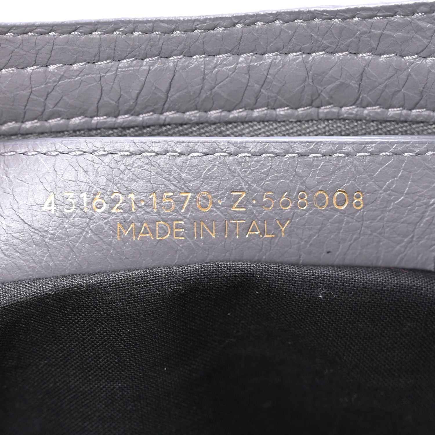 Balenciaga Agneau Graffiti All Over Classic Hardware S City Grey 8 of 11
