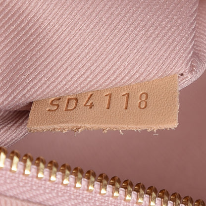 Louis Vuitton Damier Azur Graceful MM Rose Ballerine 9 of 9