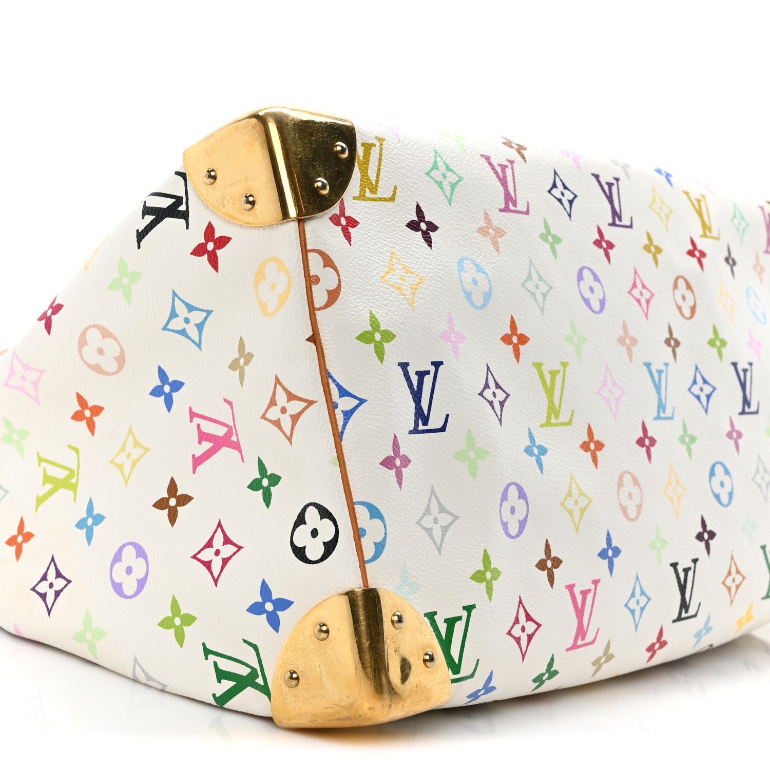Louis Vuitton Monogram Multicolor Speedy 40 White 8 of 9