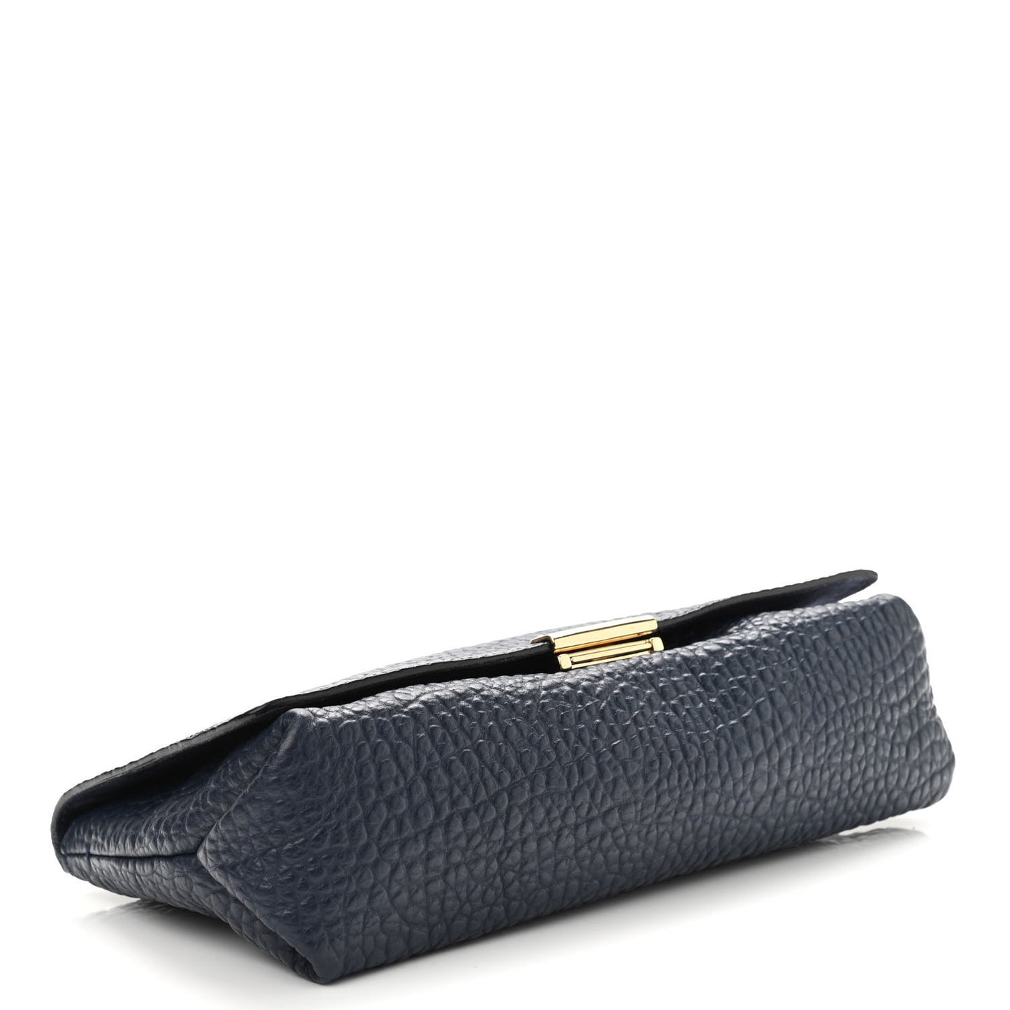 Signature Grain Medium Mildenhall Crossbody Bag Blue Carbon