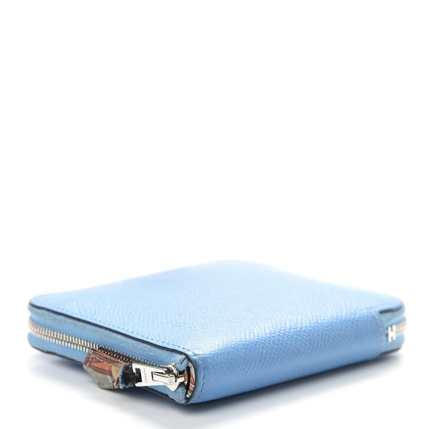 Epsom Silk'In Compact Wallet Bleu Paradis