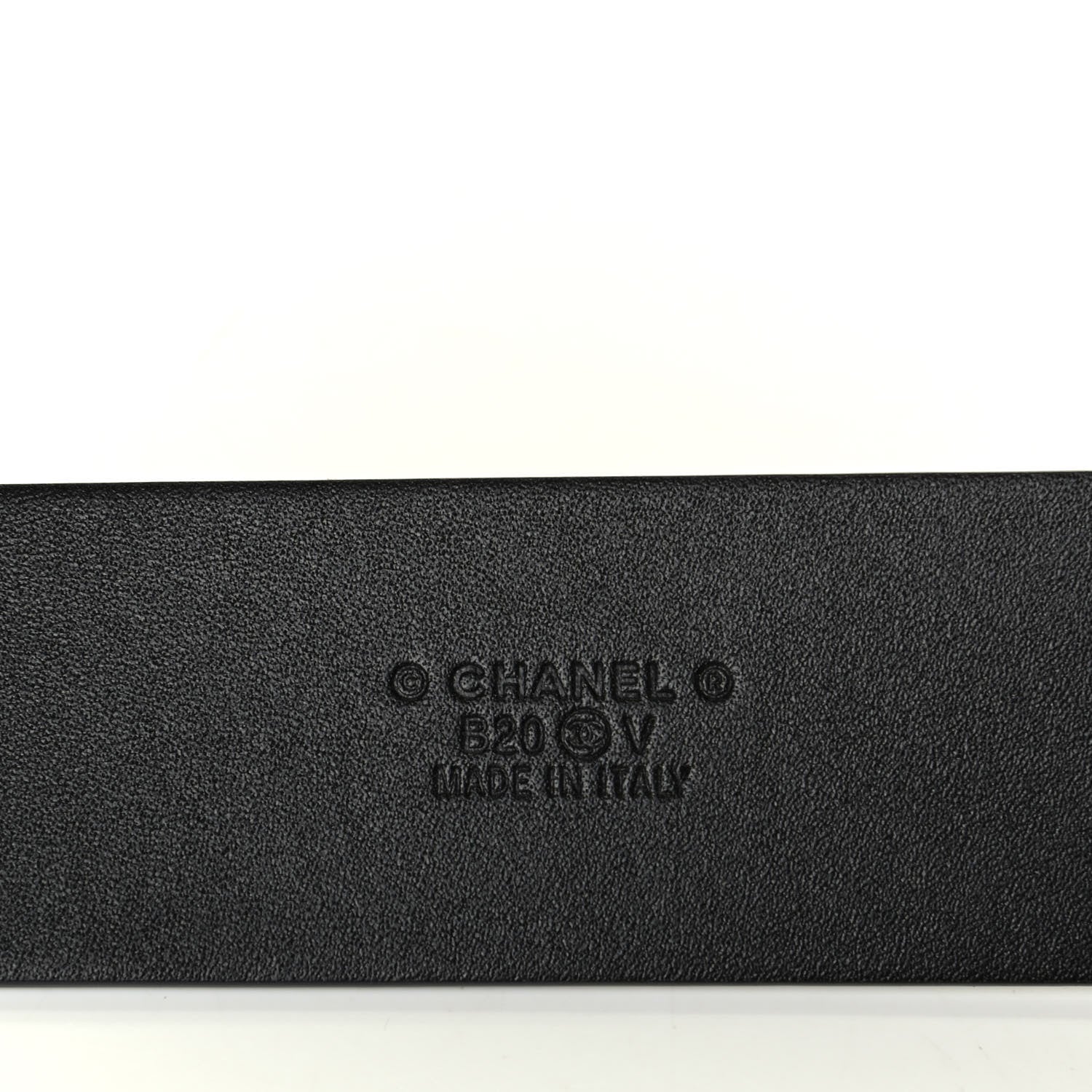 Chanel Calfskin CC Chain Belt 90 36 Black 5 of 5