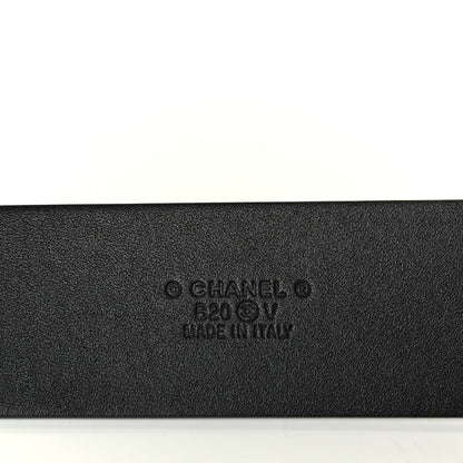Chanel Calfskin CC Chain Belt 90 36 Black 5 of 5