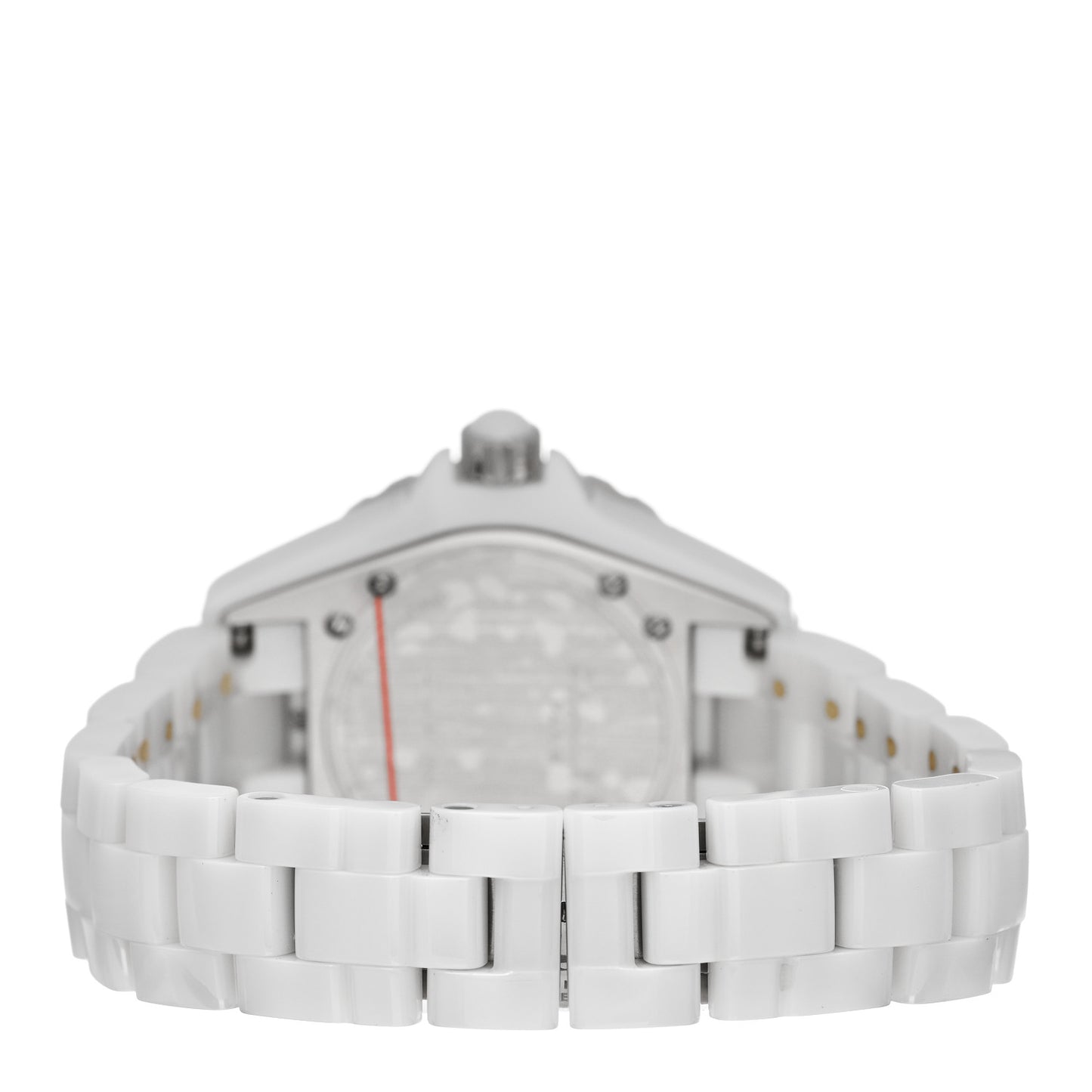 Stainless Steel Ceramic 33mm J12 Quartz Watch White