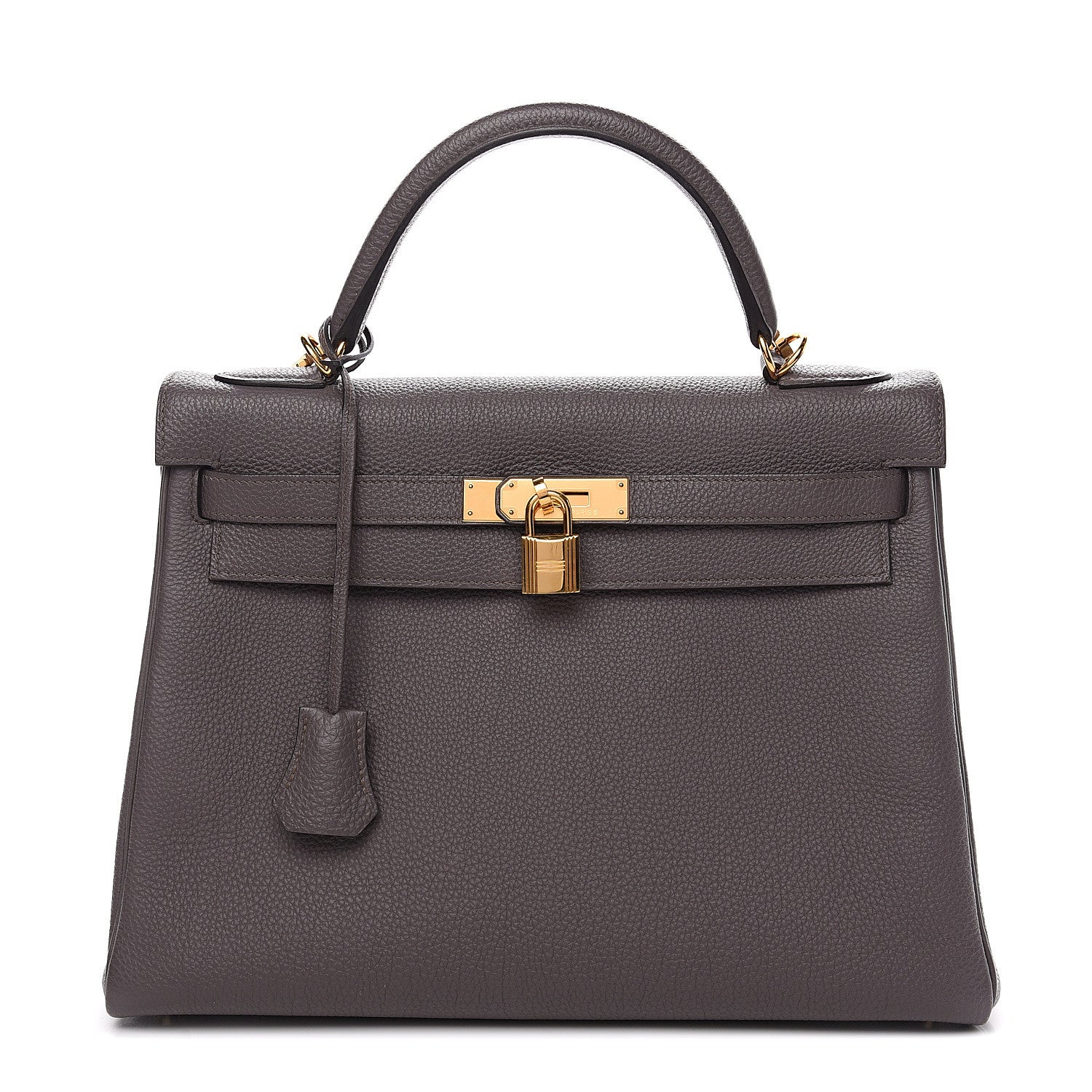 Hermes Togo Kelly Retourne 32 Etain 1 of 9