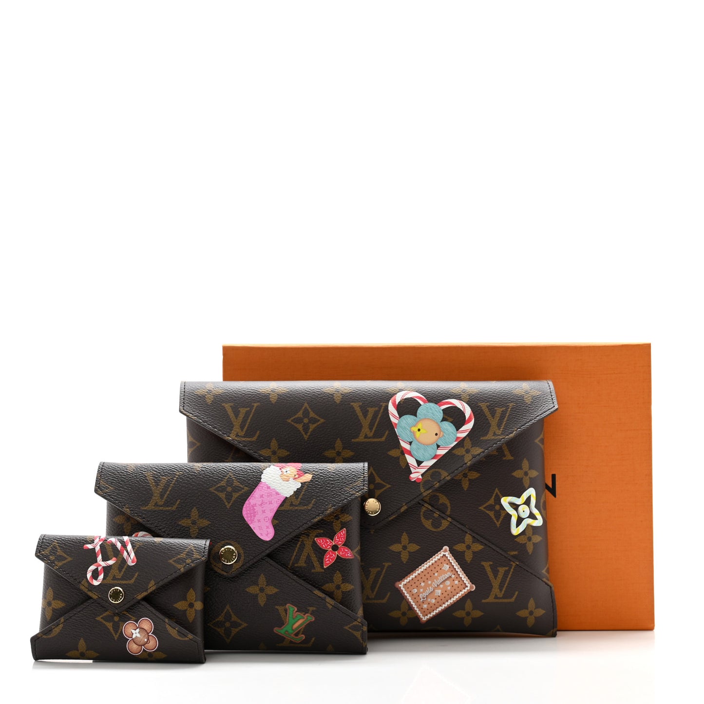 Monogram Candy Factory Kirigami Pochette Set