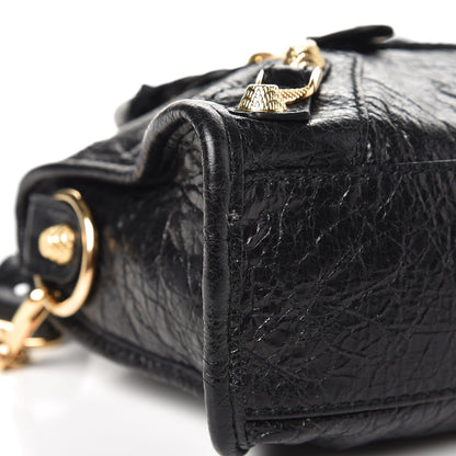 Balenciaga Agneau Giant 12 Gold Hardware Mini City Black 8 of 8