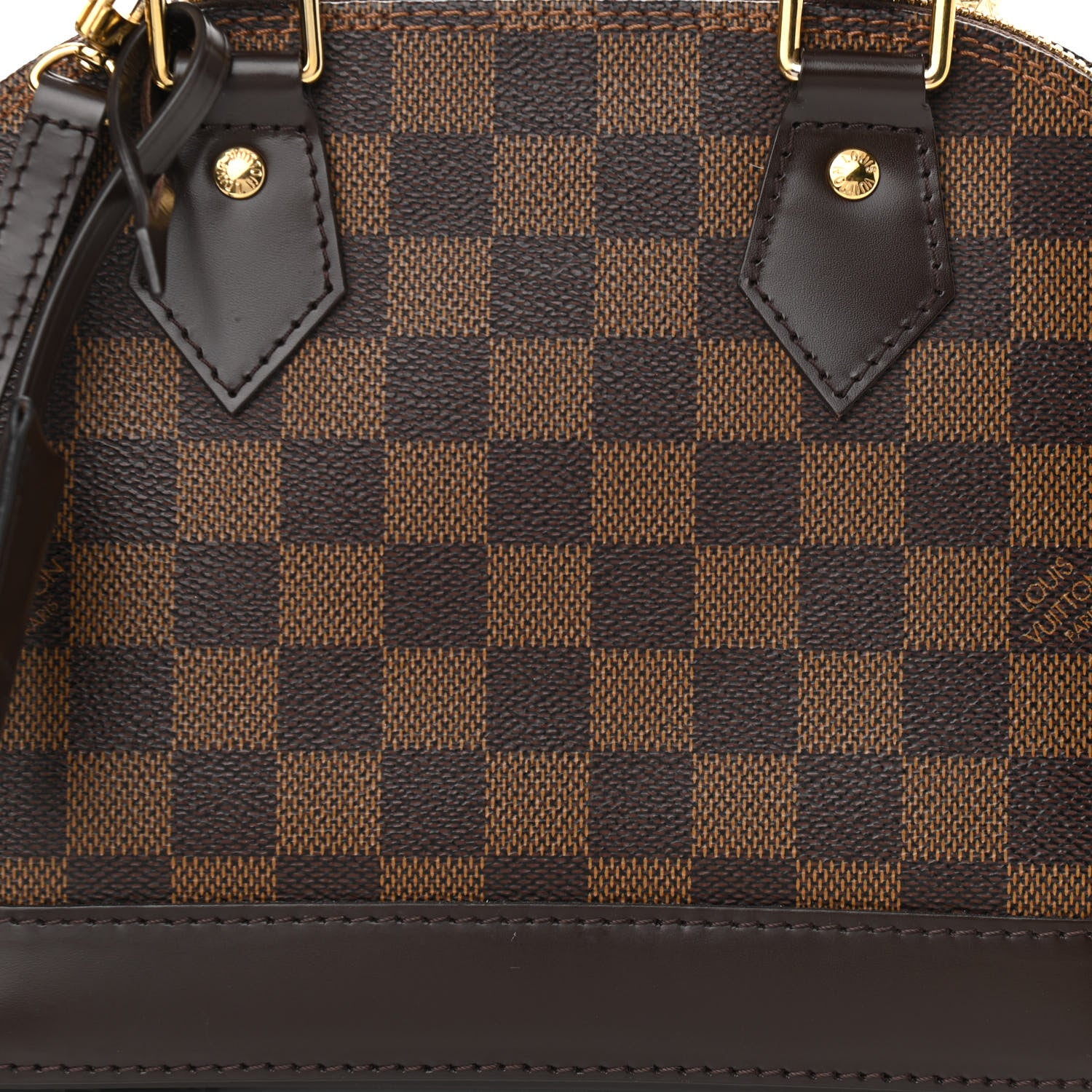 Louis Vuitton Damier Ebene Alma BB 9 of 12