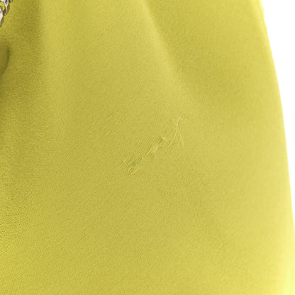 Jimmy Choo Satin Crystal Embellished Bon Bon Bag Lime 12 of 12