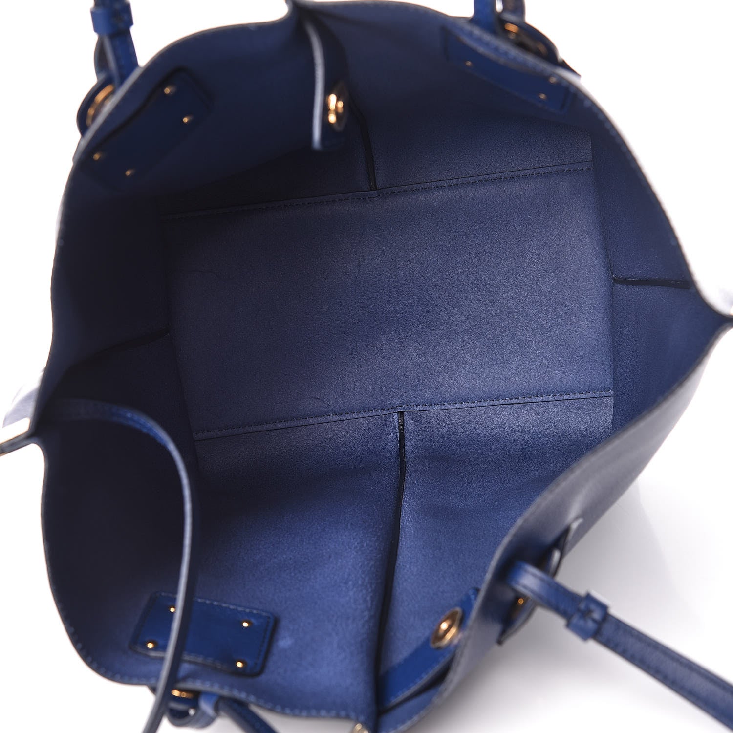Chloe Smooth Calfskin Medium Vick Tote Captive Blue 6 of 14