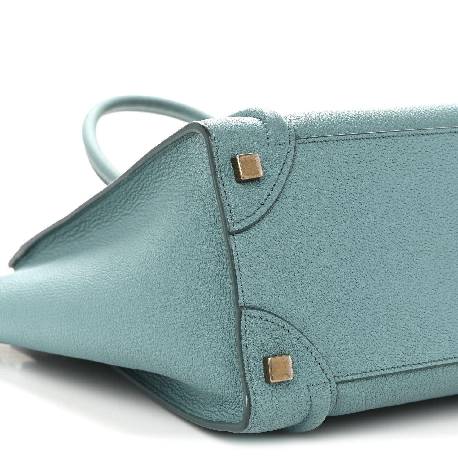 Celine Goatskin Micro Luggage Antarctic 9 of 13