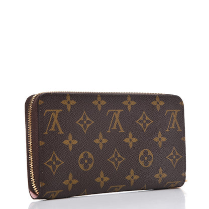 Louis Vuitton Monogram Zippy Wallet Rose Ballerine 3 of 8